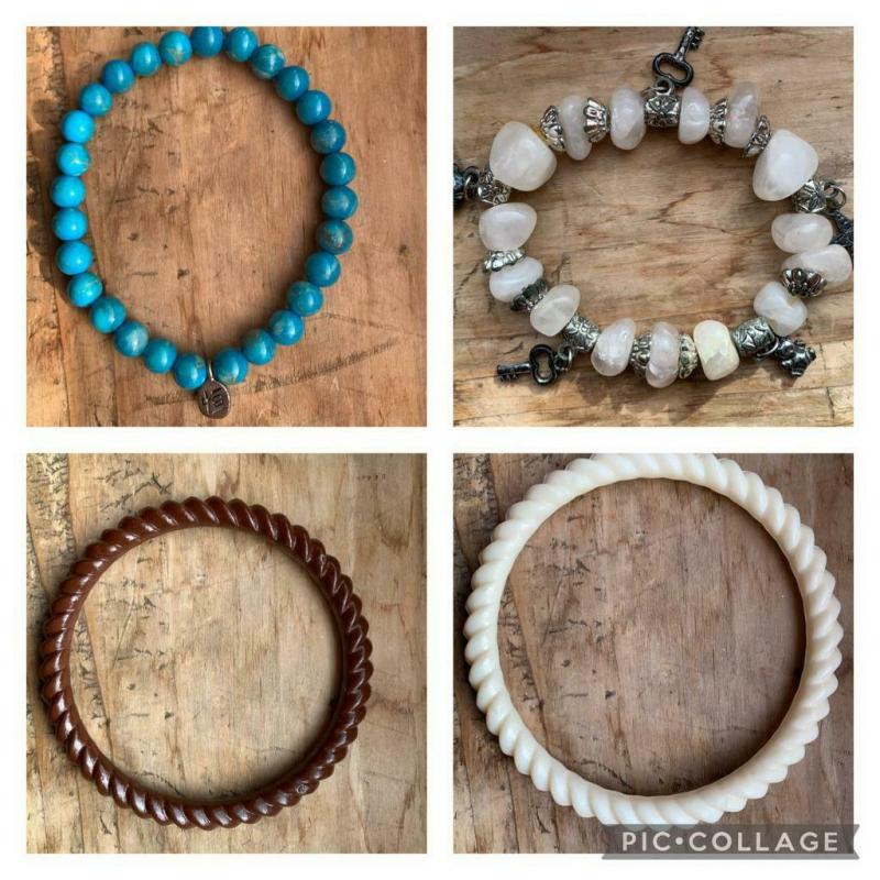 Lot de 4 bracelets fantaisie