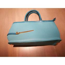 Tom&Eva blauwe handtas