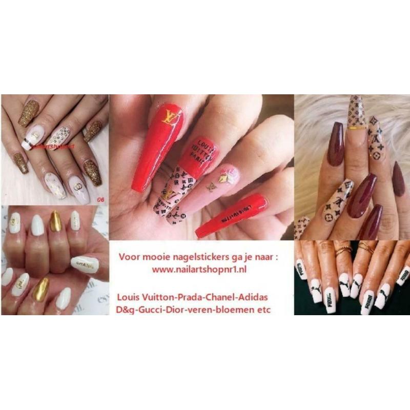 nagelstickers heel veel verschillende zie foto,s