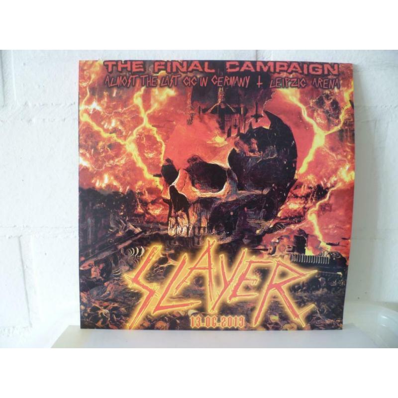 SLAYER - THE FINAL CAMPAIGN in LEIPZIG - 2 lp colour vinyl