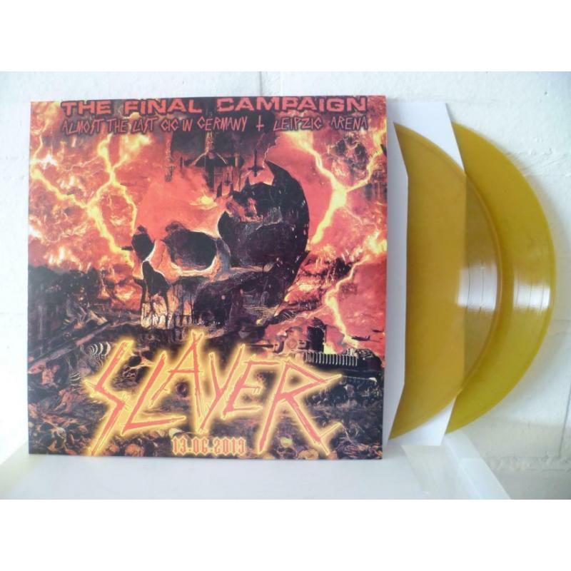 SLAYER - THE FINAL CAMPAIGN in LEIPZIG - 2 lp colour vinyl