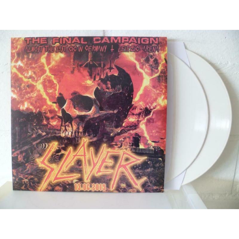 SLAYER - THE FINAL CAMPAIGN in LEIPZIG - 2 lp colour vinyl