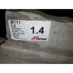 Claveaux RECTOR B12 et poutrain