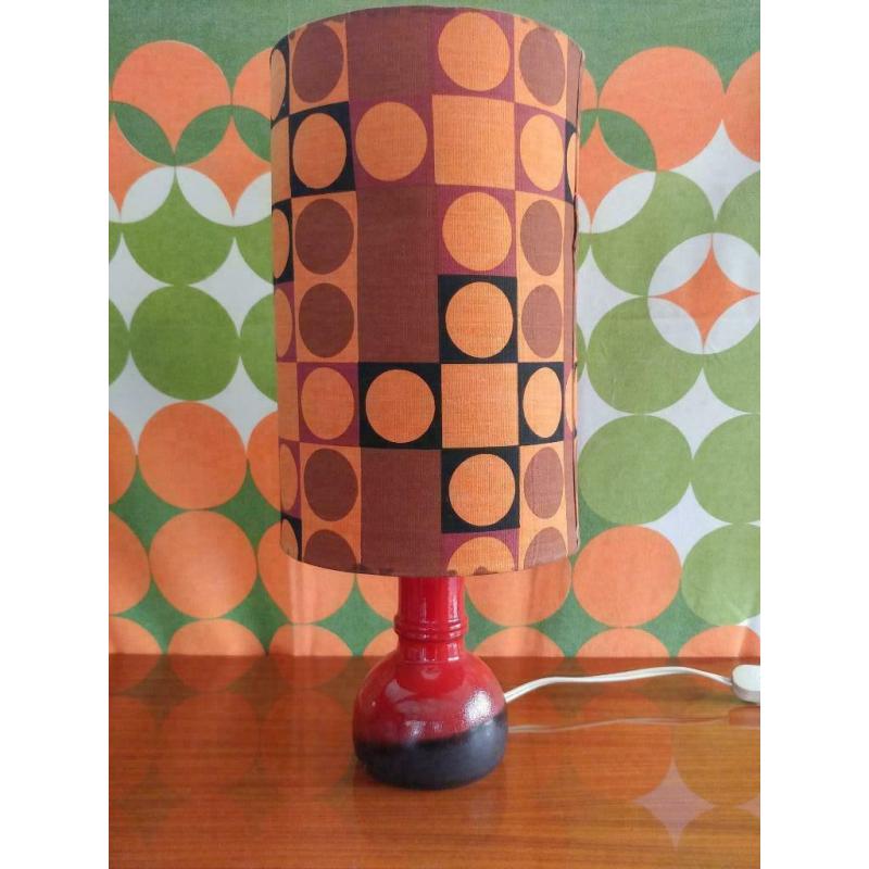 vintage retro sixties seventies lamp