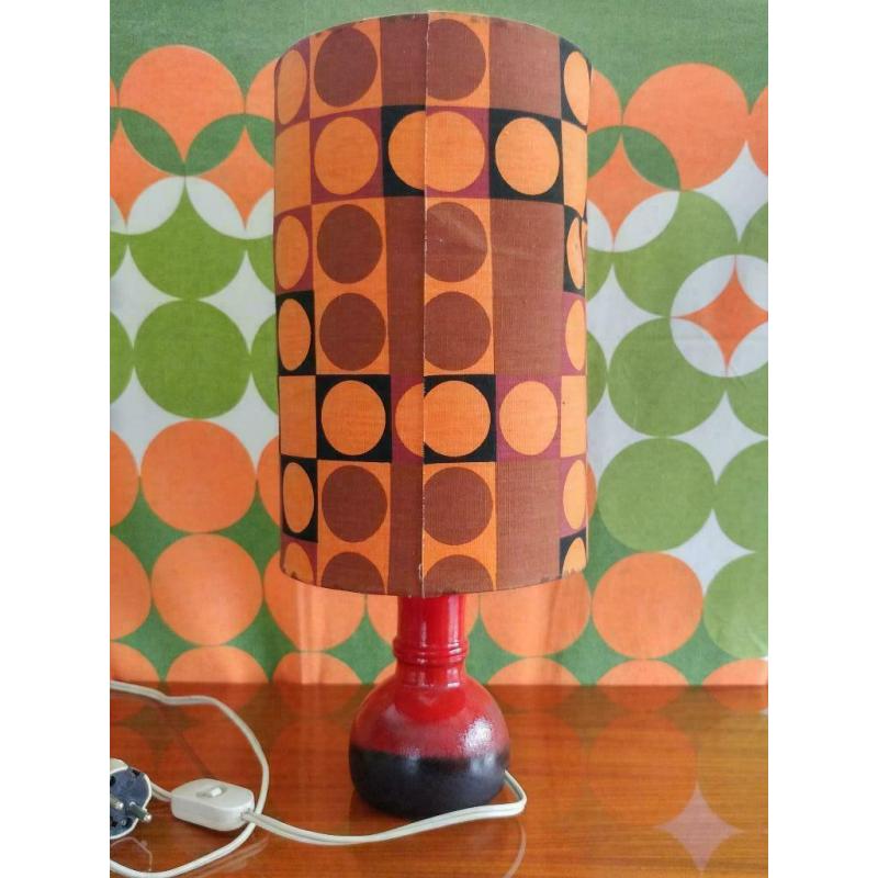 vintage retro sixties seventies lamp
