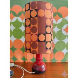 vintage retro sixties seventies lamp
