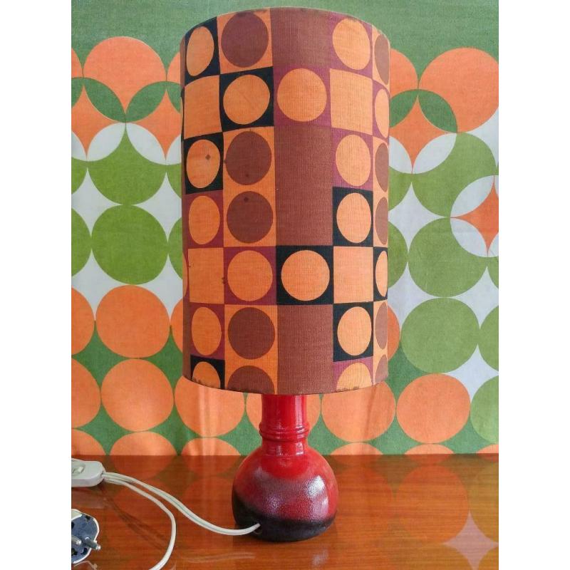 vintage retro sixties seventies lamp