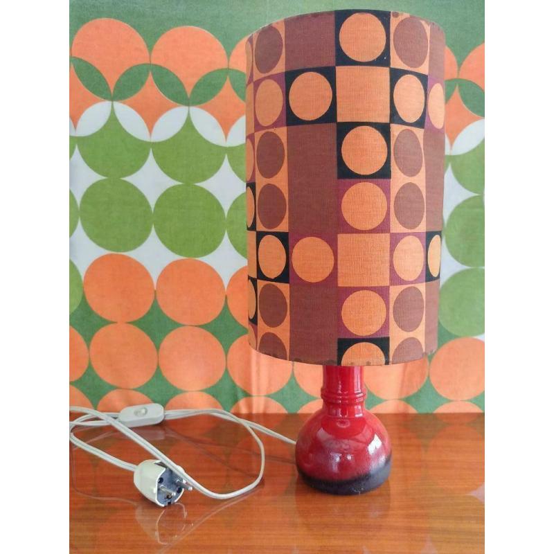 vintage retro sixties seventies lamp