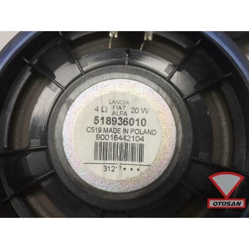 Fiat 500 X 2017 Speaker Portier Deur Voor 518936010