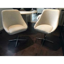 2 design kuipstoelen Mobitec