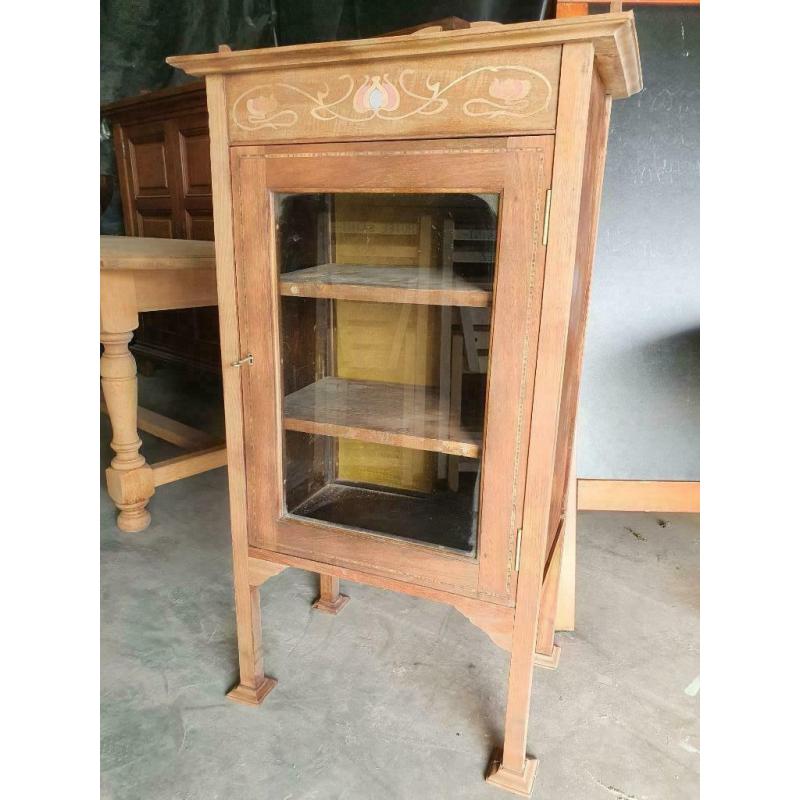 Antieke Vitrine Kastje