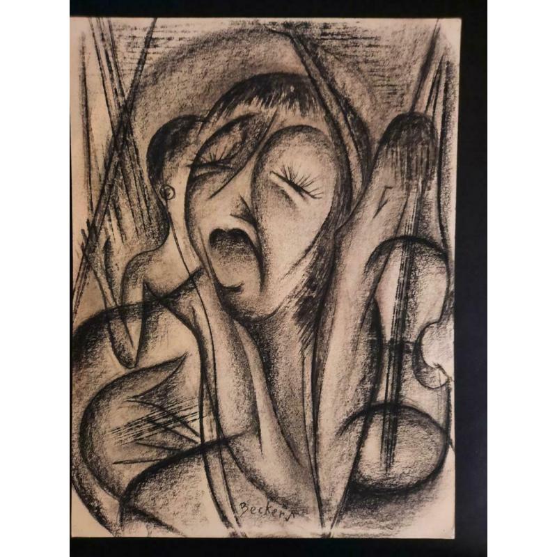 dessin au crayon / fusain