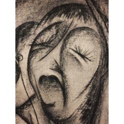 dessin au crayon / fusain