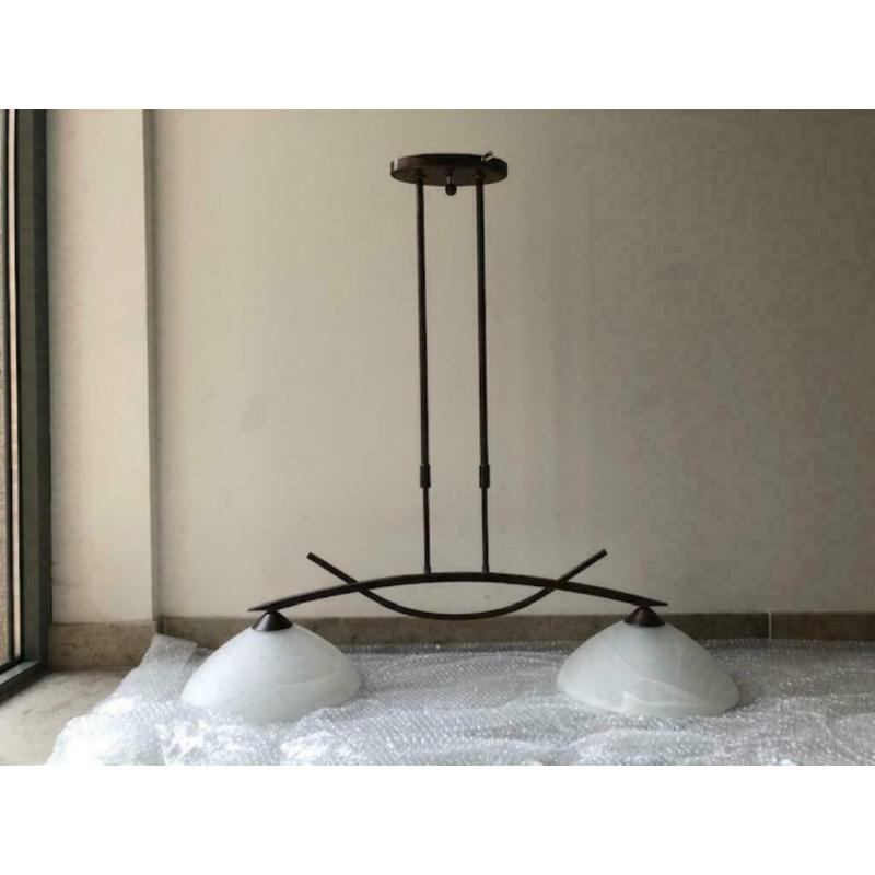 Hanglampen + plafondlamp