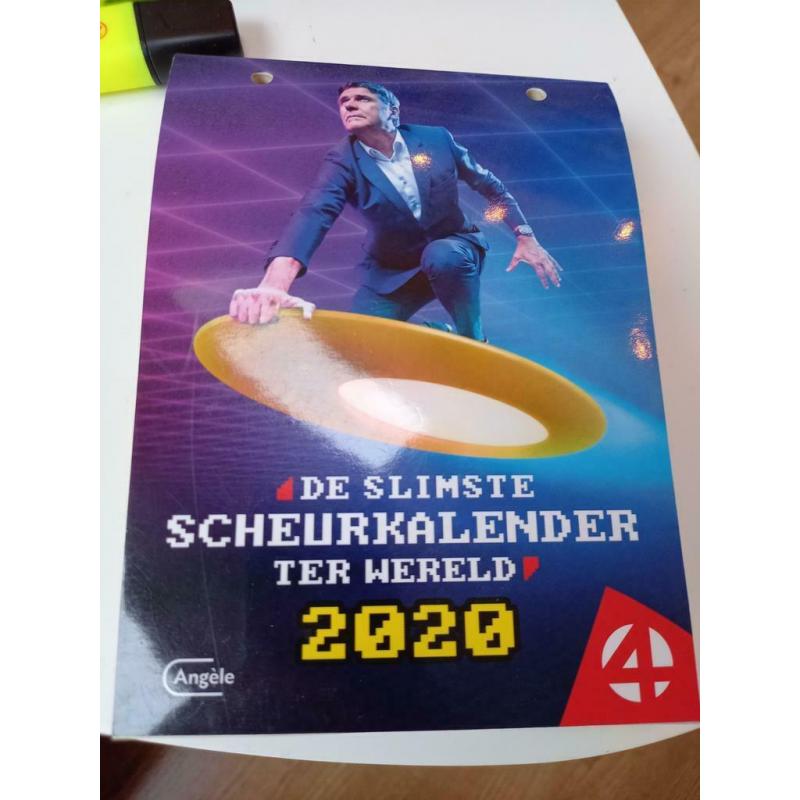 GRATIS de slimste mens scheurkalender 2020