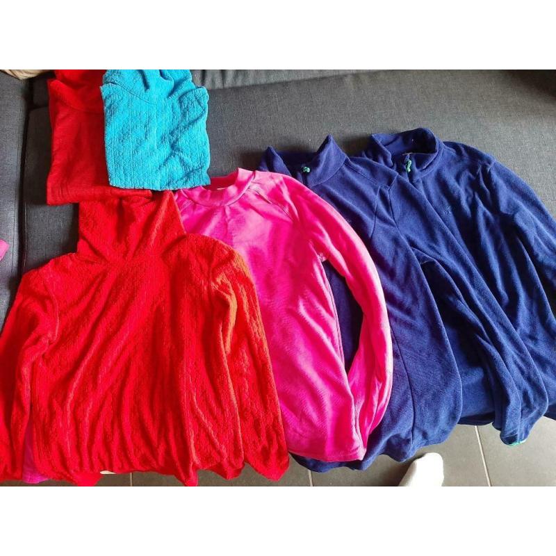 Fleece truien