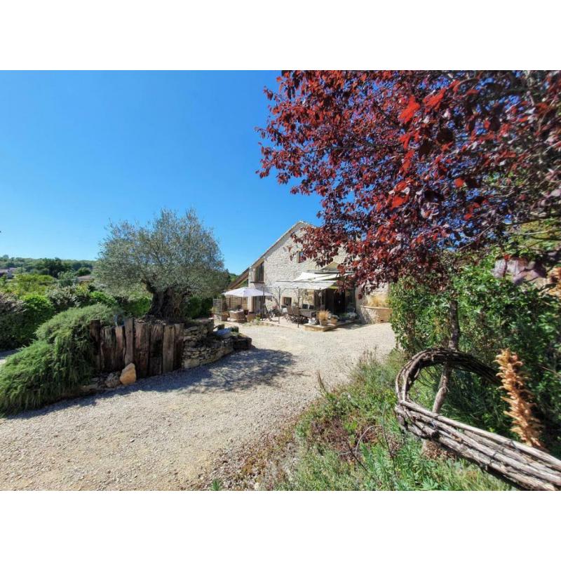 Maison de charme avec piscine privée près de Cahors