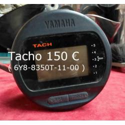 Yamaha outboard parts, o.a.Tachometer, relais, e.d.