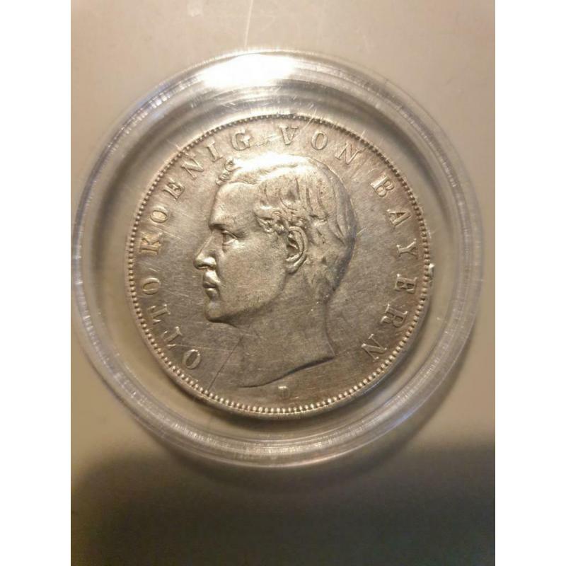 munt Duitsland 3 mark 1910 D