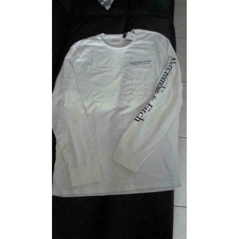 longsleeve ABERCROMBIE soft tee NEUF taille xl