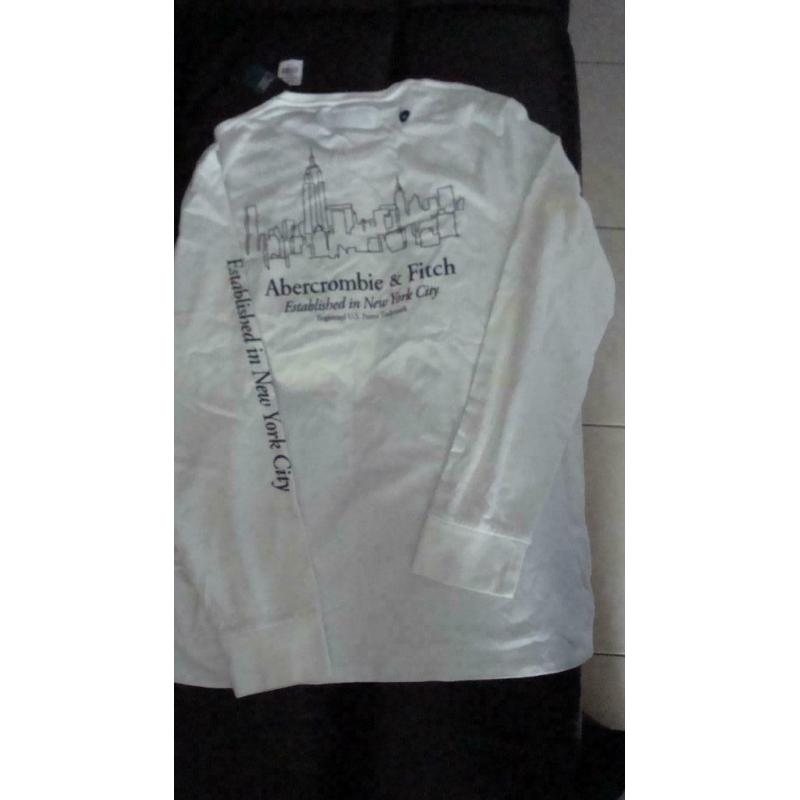 longsleeve ABERCROMBIE soft tee NEUF taille xl