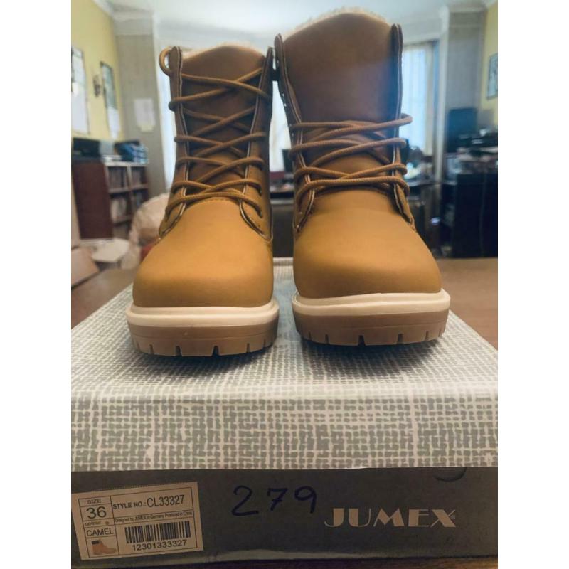 Bottes camel 36 Jumex