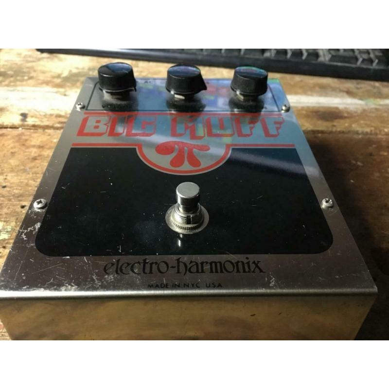 Electro-Harmonix Big Muff Pi V5 Op Amp / Tone-Bypass 1979