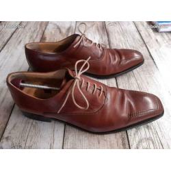 Chaussures cuir type derbie, richelieu de marque minelli 45