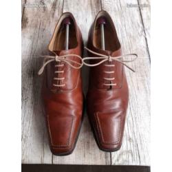 Chaussures cuir type derbie, richelieu de marque minelli 45