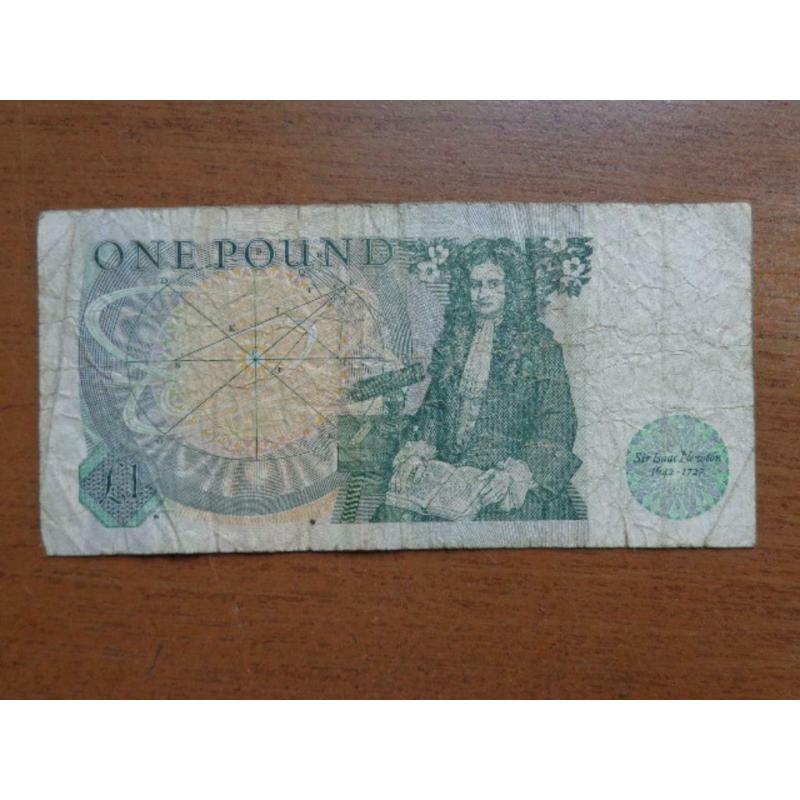Bankbiljet United Kingdom - 1 Pound