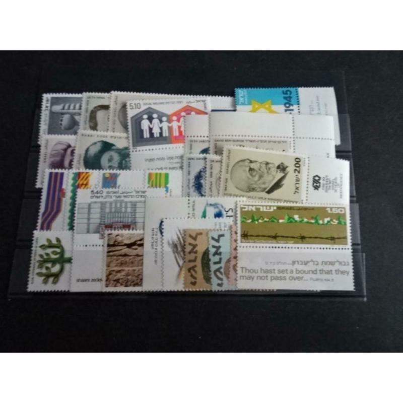 Verzameling Israel -Postfris 25 verschillende