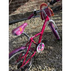 Vélo fille 20 pouces