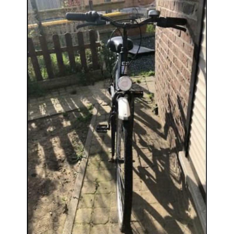 Tiener meisjes fiets