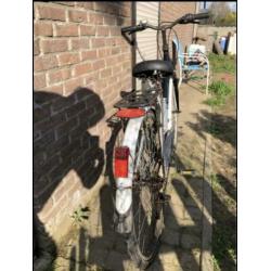 Tiener meisjes fiets