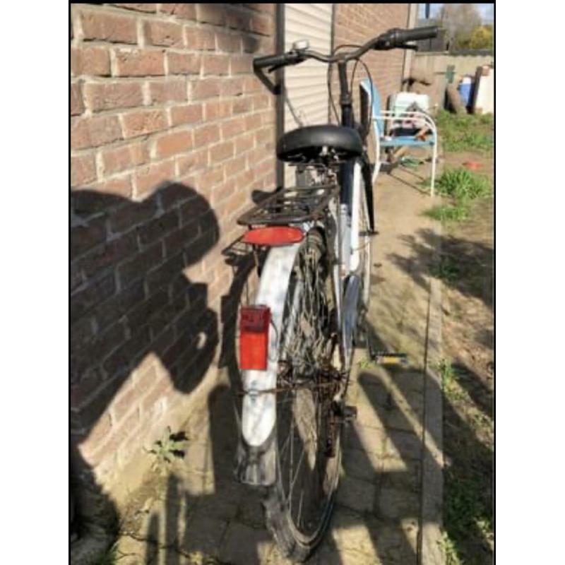 Tiener meisjes fiets