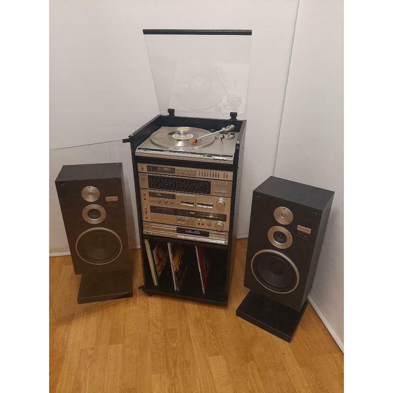 Technics vintage stereo-set from the early 80's