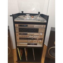 Technics vintage stereo-set from the early 80's