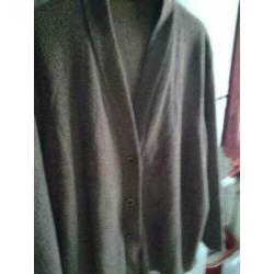 Gilet dame brun clair t. xxl