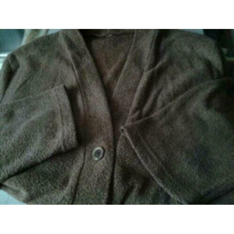 Gilet dame brun clair t. xxl