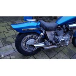 Bobber kont met zadel en ophanging Yamaha XV 700/750 Virago