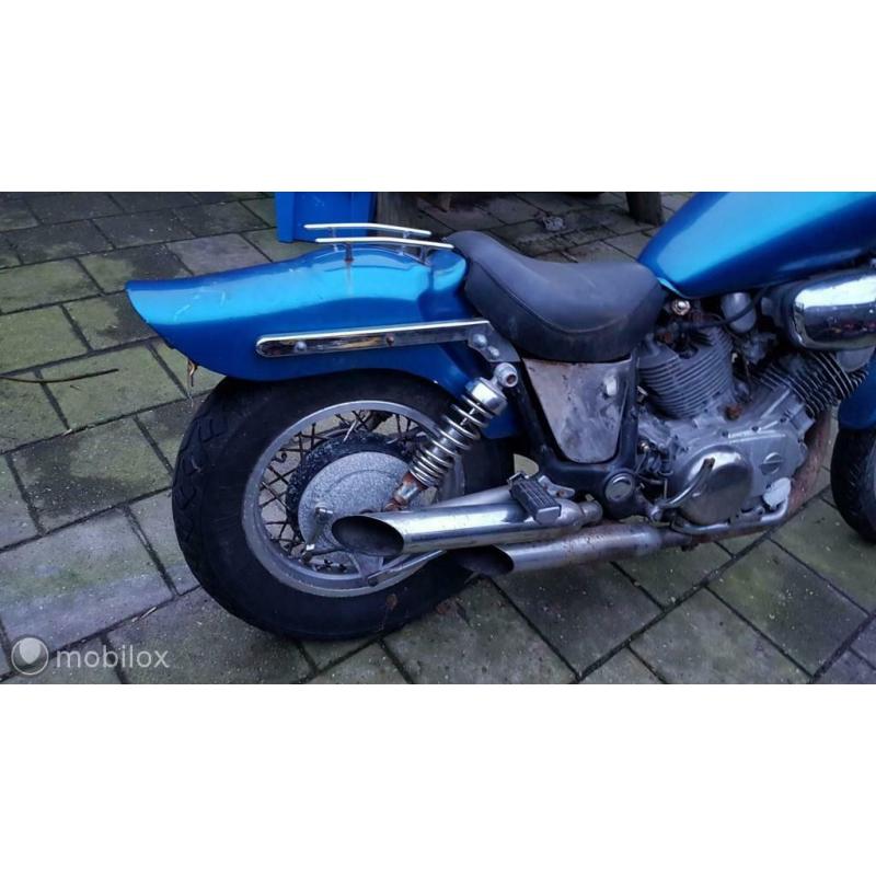Bobber kont met zadel en ophanging Yamaha XV 700/750 Virago