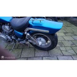 Bobber kont met zadel en ophanging Yamaha XV 700/750 Virago
