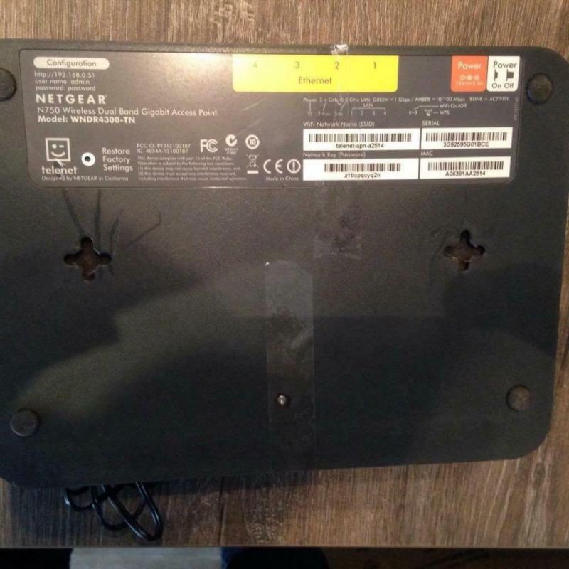 internet modems routers netgear wndr4300-tn