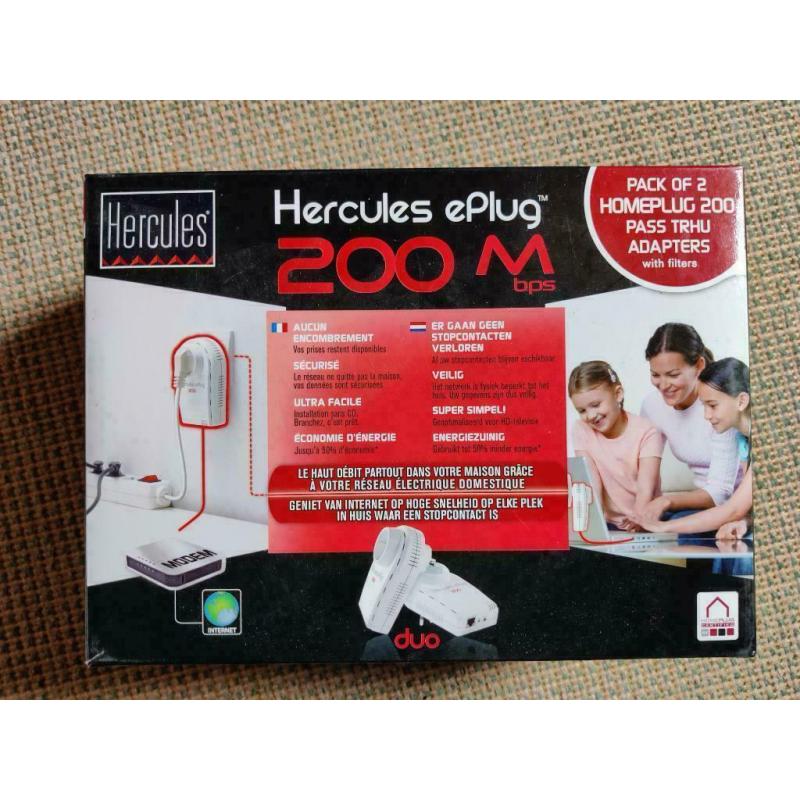 Hercules ePlug 200 Mbps passthrough