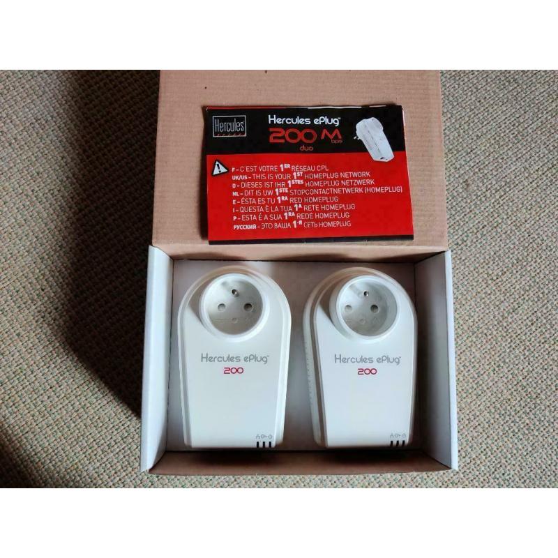 Hercules ePlug 200 Mbps passthrough