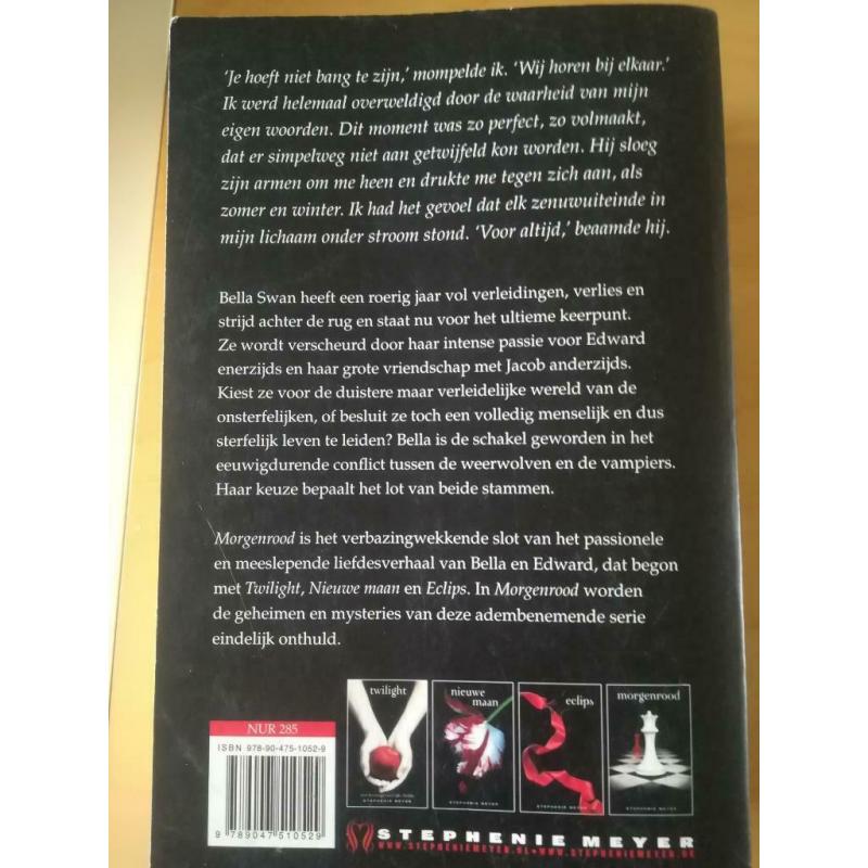 Boek Stephenie Meyer