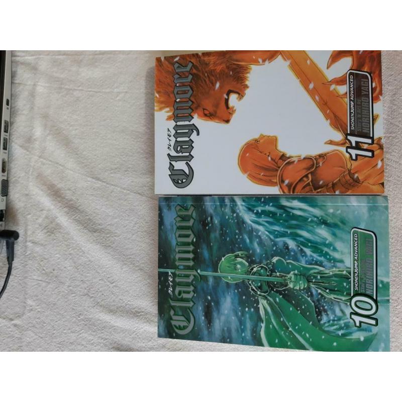 Claymore vol. 10 & 11 manga (Anglais)