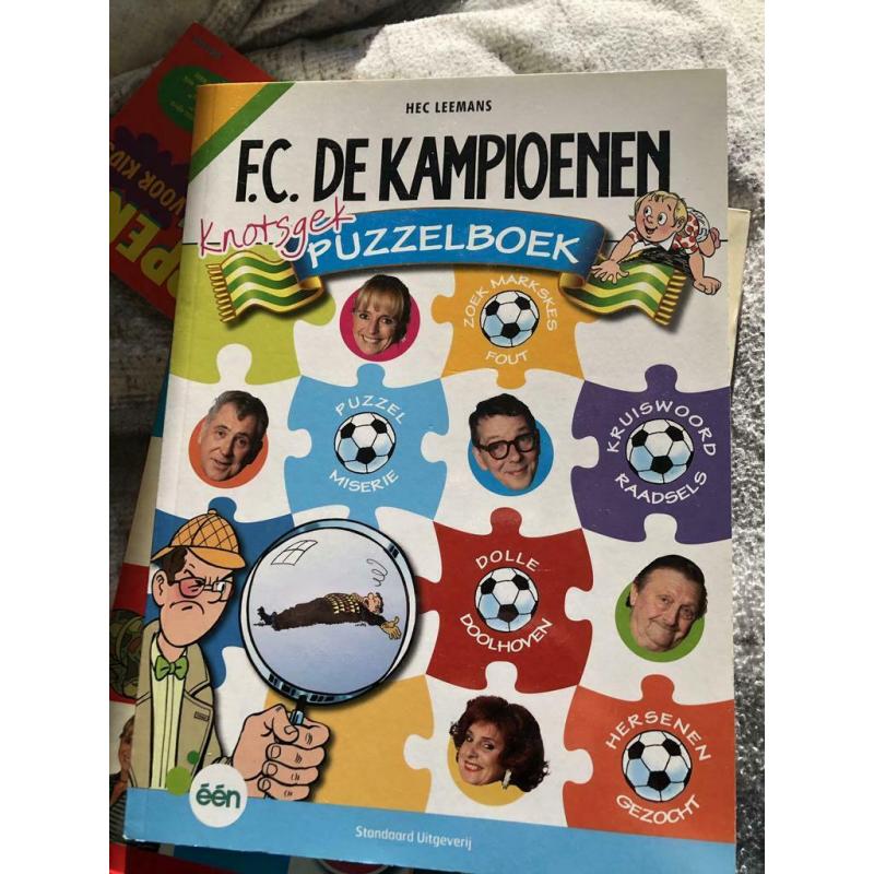 fc kampioenen puzzelboek nieuw