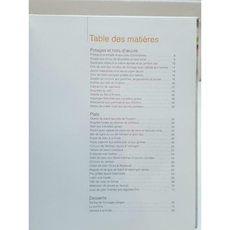 Un livre de cuisine Belge / een Belgisch kookboek