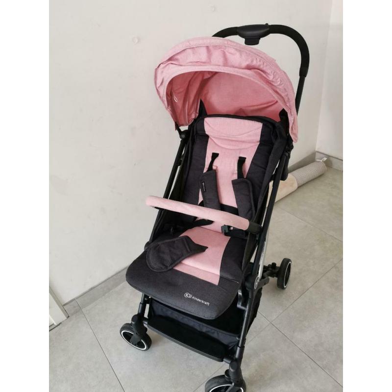 Kinderwagen kindercraft roze